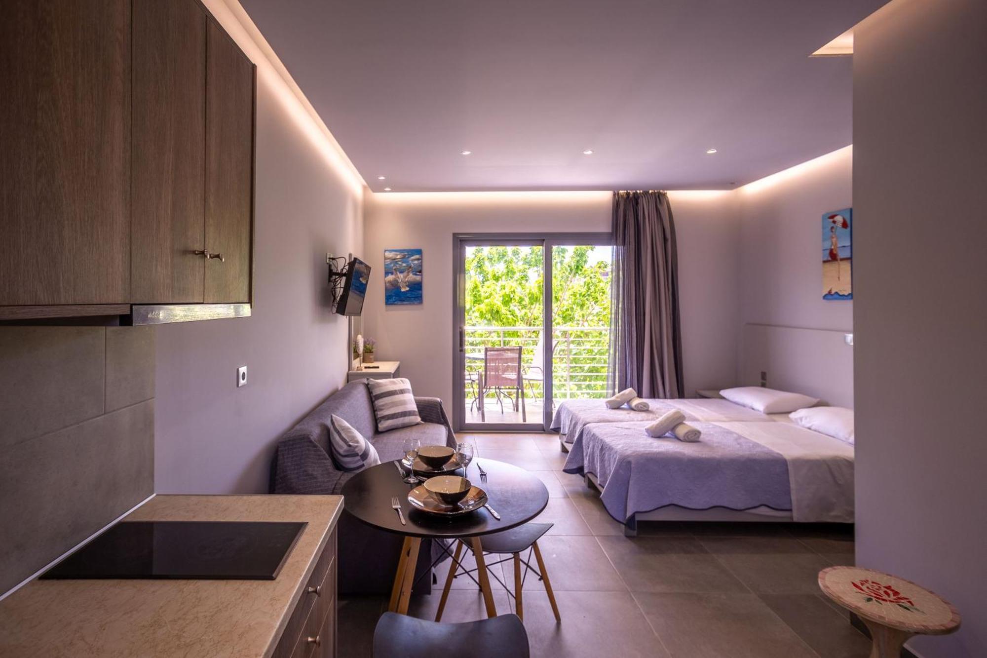 Casa Di Mare - Studios And Apartments On The Beach Vasilikí Kültér fotó